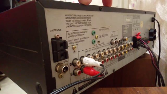 Kenwood v5020 av surround receiver stereo with couple of acoustic system смотреть онлайн