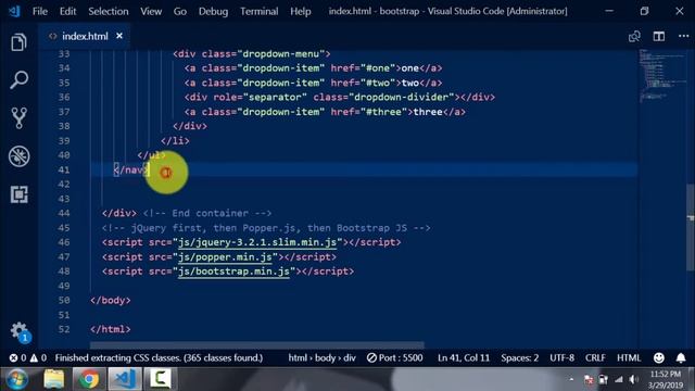 Bootstrap Tutorial Bangla | Bootstrap scrollspy Bangla Part-24 смотреть онлайн