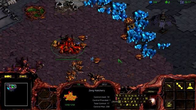 Starcraft 1 Co-op with GiantGrantGames - Zerg Part 1 смотреть онлайн