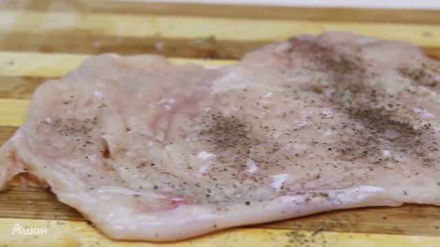 Рецепт "Кордон блю" - готуємо разом з Ашан. смотреть онлайн