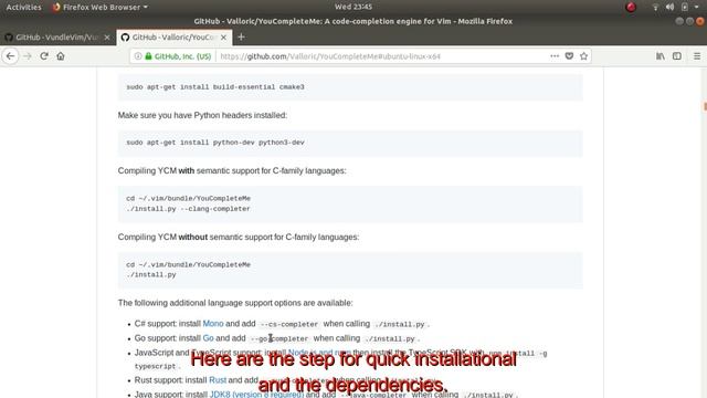 YouCompleteMe | Word Suggest | Auto Complete in VIM Editor смотреть онлайн