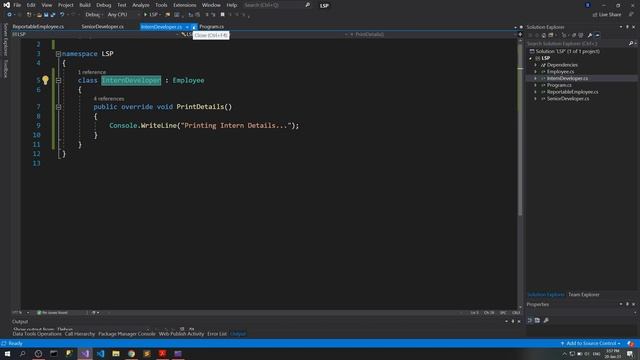 Principiile SOLID [RO]. Liskov Substition Principle. смотреть онлайн