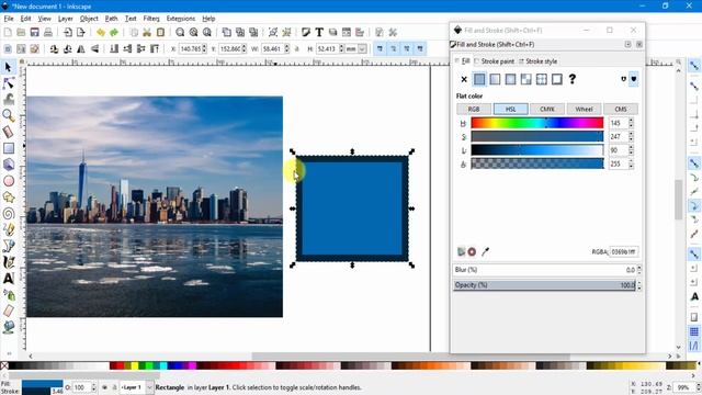 Inkscape Basic Tips | Custome Swatches and Color palette | Hindi смотреть онлайн