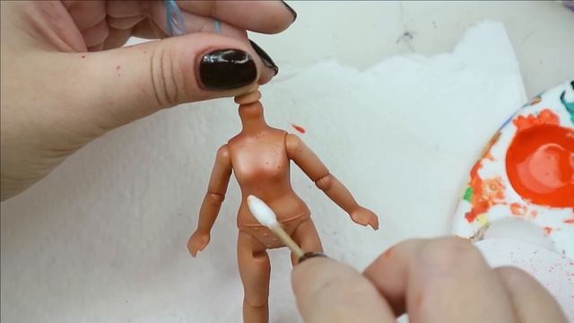 Making TINY THUMBELINA IN A ROSE FLOWER / Custom Barbie Extra Mini Doll Repaint by Poppen Atelier смотреть онлайн