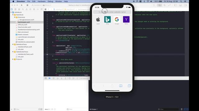 How to debug deep links in the closed app | Xcode Quick Tip #16 смотреть онлайн