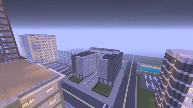 Minecraft Realistic City Download: NewField City 1.7 смотреть онлайн