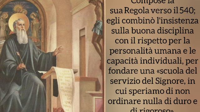 Un Santo al Giorno/ 11 Luglio ✞San Bendetto da Norcia✞ смотреть онлайн