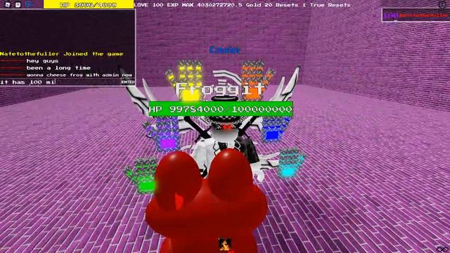 Abusing Admin to beat the Unkillable Frog inside Undertale The Rpg Rewritten смотреть онлайн