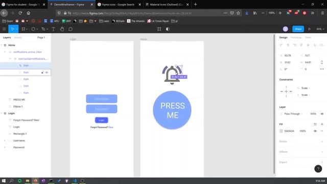 Figma Wireframes + Prototyping Walkthrough смотреть онлайн