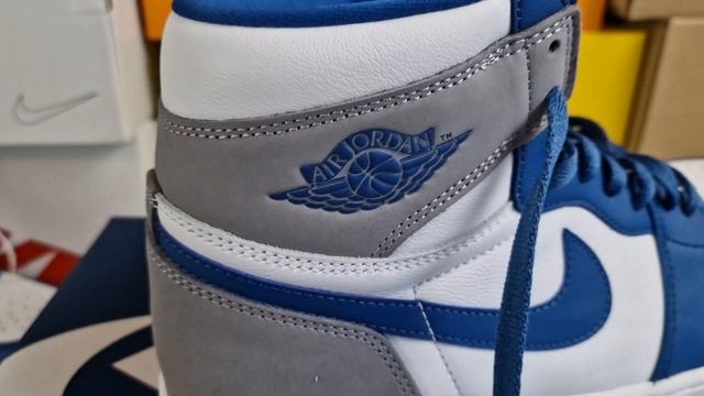 Jordan 1 Retro High OG True Blue - On Feet and Check * Top 88% ? смотреть онлайн