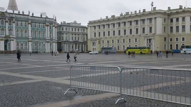 Подготовка к Дню города СПб, Дворцовая площадь 2013 смотреть онлайн
