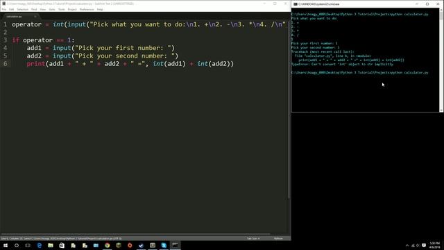 [Part 7] Python 3 for Beginners - Basic Calculator смотреть онлайн