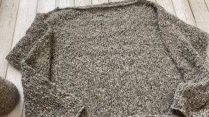 Джемпер из букле. Впечатление от пряжи букле