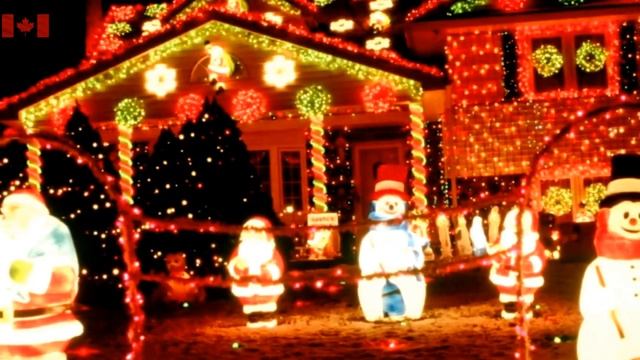 Жизнь в Канаде - Рождество и Новый год в Канаде Рождественские огни в Канаде Christmas Lights | смотреть онлайн