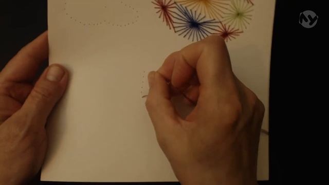 Изонить. Воздушный шар. смотреть онлайн