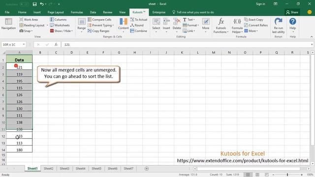 How to sort data with merged cells in Excel смотреть онлайн