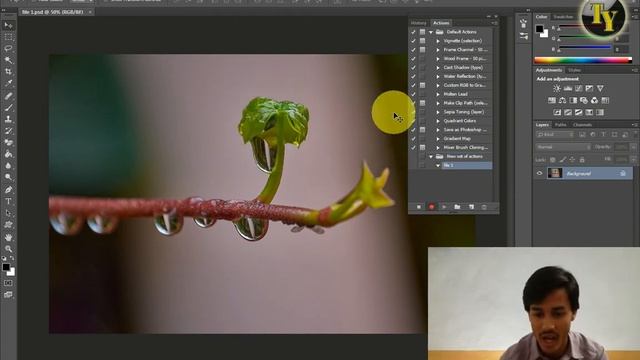 Photoshop Tutorial - Batch Process Action in Photoshop - Save Multiple Files from PSD to JPG смотреть онлайн