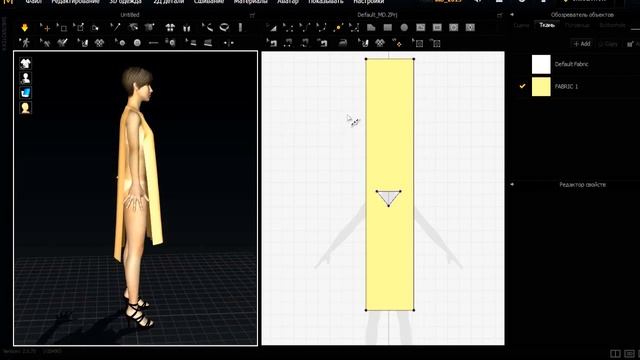 Marvelous Designer Коктейльное платье за 4 минуты смотреть онлайн