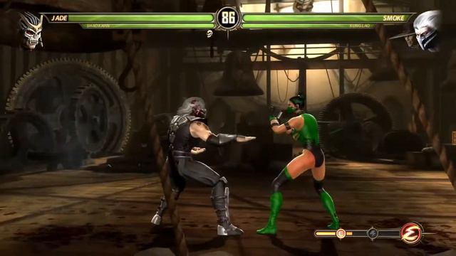 Mortal Kombat 9 Shao Khan & Classic Jade Tag Ladder Expert смотреть онлайн