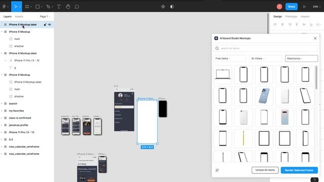 How To Make Your Screen Mockups Using Artboard Studio Mockups On Figma