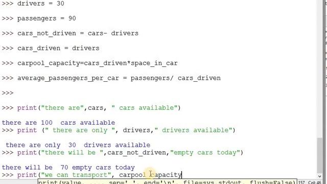 Python Car Driven Program | Easy to understand Python смотреть онлайн