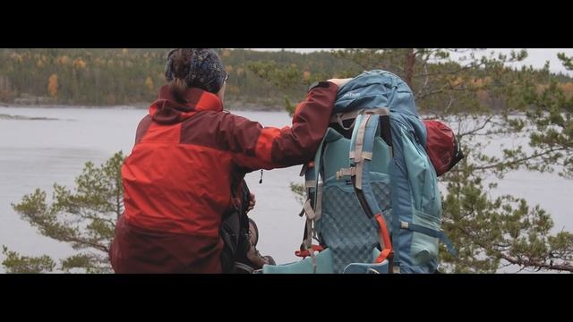 Карелия, мыс Импиниеми // Поход с палаткой смотреть онлайн