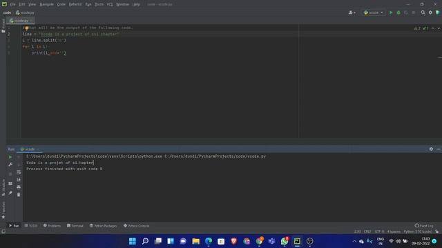 SPLIT FUNCTION - PYTHON | V-CODE | CSI | VIT-AP смотреть онлайн