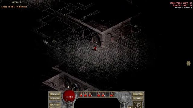 Diablo the hell 2 Mod Tournament ironman Templar start смотреть онлайн