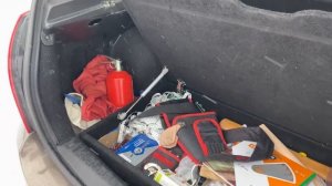 Lada Granta универсал | Органайзер в багажник