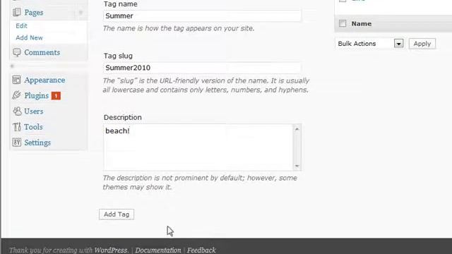 How to Create a New Tag on WordPress смотреть онлайн