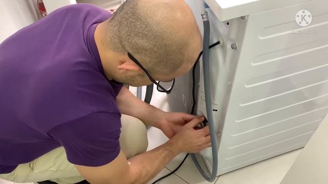 Instalação Da Lava E Seca Electrolux PERFECTCARE.