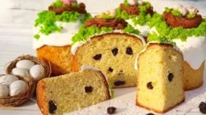 Лучший рецепт кулича на Пасху. Как украсить кулич - декор на пасху.