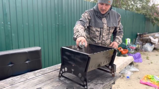 Красим Мангал термостойкой краской