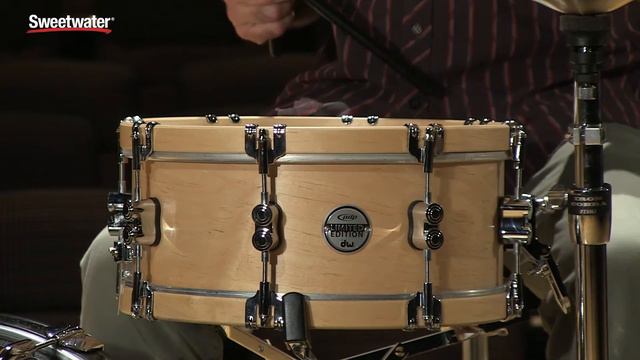 PDP LTD Classic Wood Hoop Snare Drum Review by Sweetwater смотреть онлайн