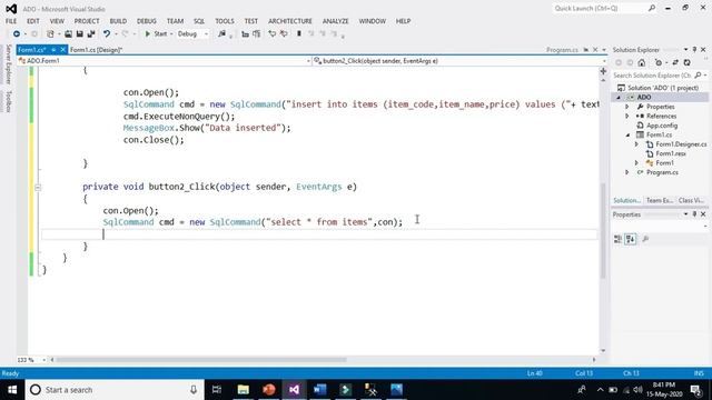 C# Database Communication with Dataset / Datareader смотреть онлайн