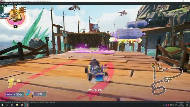 DreamWorks All-Star Kart Racing Ryujinx 1.1.1069 Personajes , Pistas y GAMEPLAY i3 10100F RX 570 смотреть онлайн