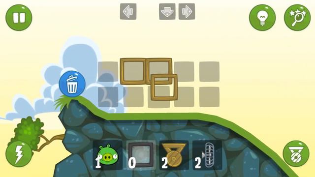 Прошол все уровни в Bad piggies!!! (1часть)😱😱😱 смотреть онлайн