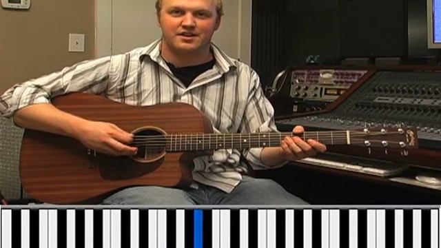 How to Tune a Guitar : How to Tune Guitar Using a Piano смотреть онлайн