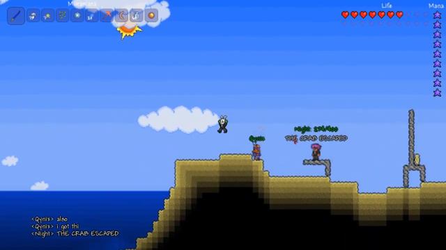 Terraria - Patch 1.0.5 - Shark! смотреть онлайн