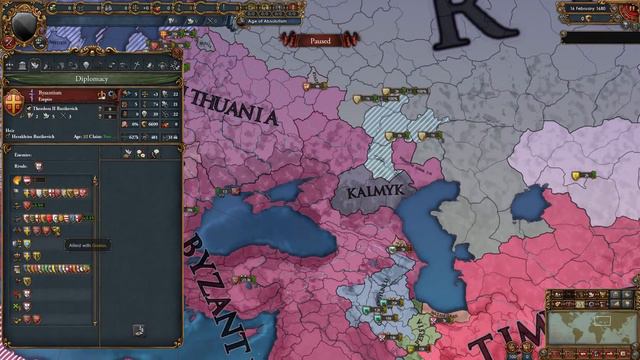 EU4 - What if Byzantium Never Collapsed? смотреть онлайн