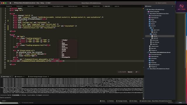 Blazor With Template | Estate Web Application | Creating various razor UI components out of Templat смотреть онлайн