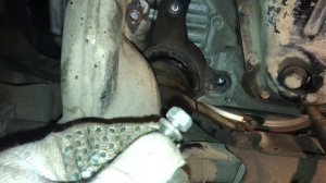 Замена подушек ДВС Subaru Legacy Outback часть 1