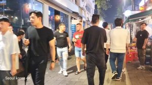 [4K] Beautiful of Itaewon club street in summer  Seoul south Korea