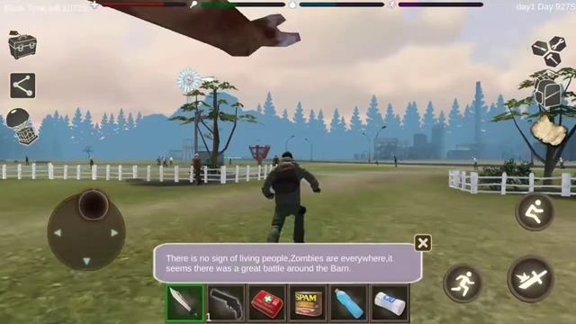 Zombie Crisis: Survival - ОБЗОР НА ИГРУ. смотреть онлайн