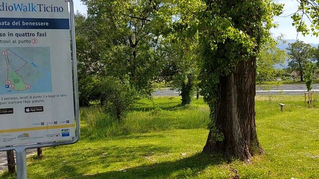 Зарисовка окраины Аскона. Швейцария. смотреть онлайн