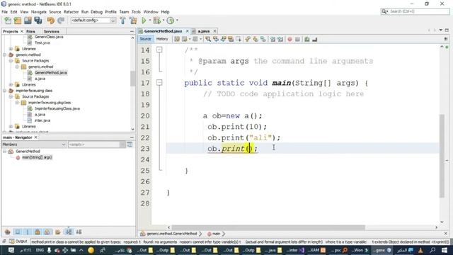 generic method java oop review смотреть онлайн