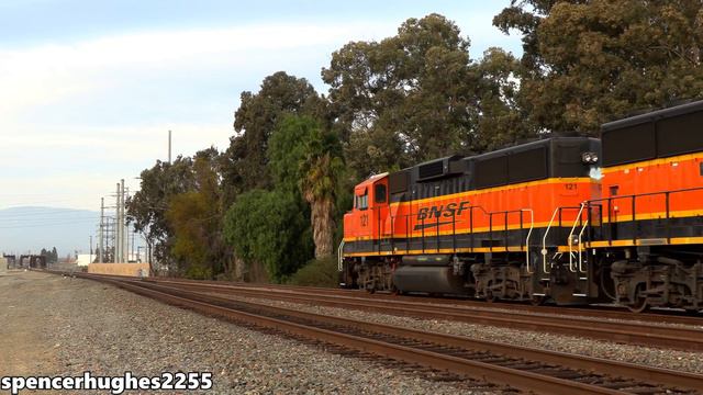 Amtrak BNSF Union Pacific & Metrolink Trains (Los Angeles & Riverside Counties) смотреть онлайн