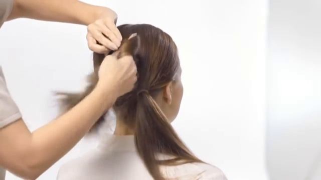 Как сделать прическа перекрученный хвост смотреть онлайн