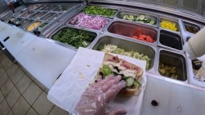 Subway  Sandwiches POV Short Lunch Rush