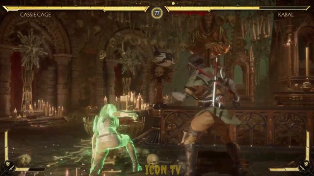 Mortal Kombat 11: Cassie Cage vs Kabal смотреть онлайн